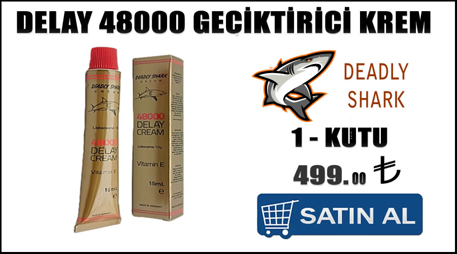 Delay 48000 geciktirici krem Erken boşalma etkisi