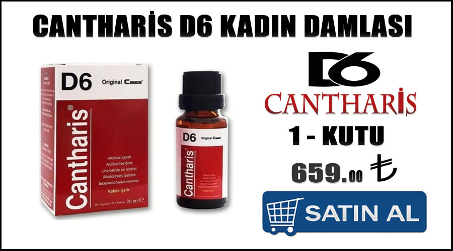 Cantharis D6 kadın damlası