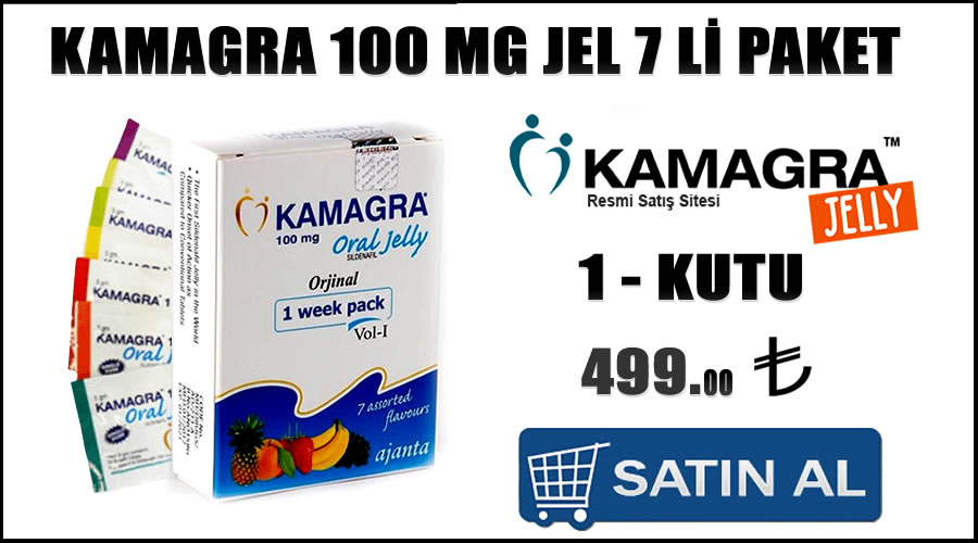 Kamagra 100 mg jel 7 li paket eczaneden al