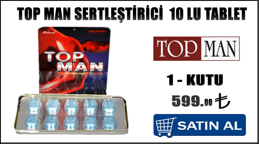 Top man sertleştirici 10 lu tablet cinsel ürün al